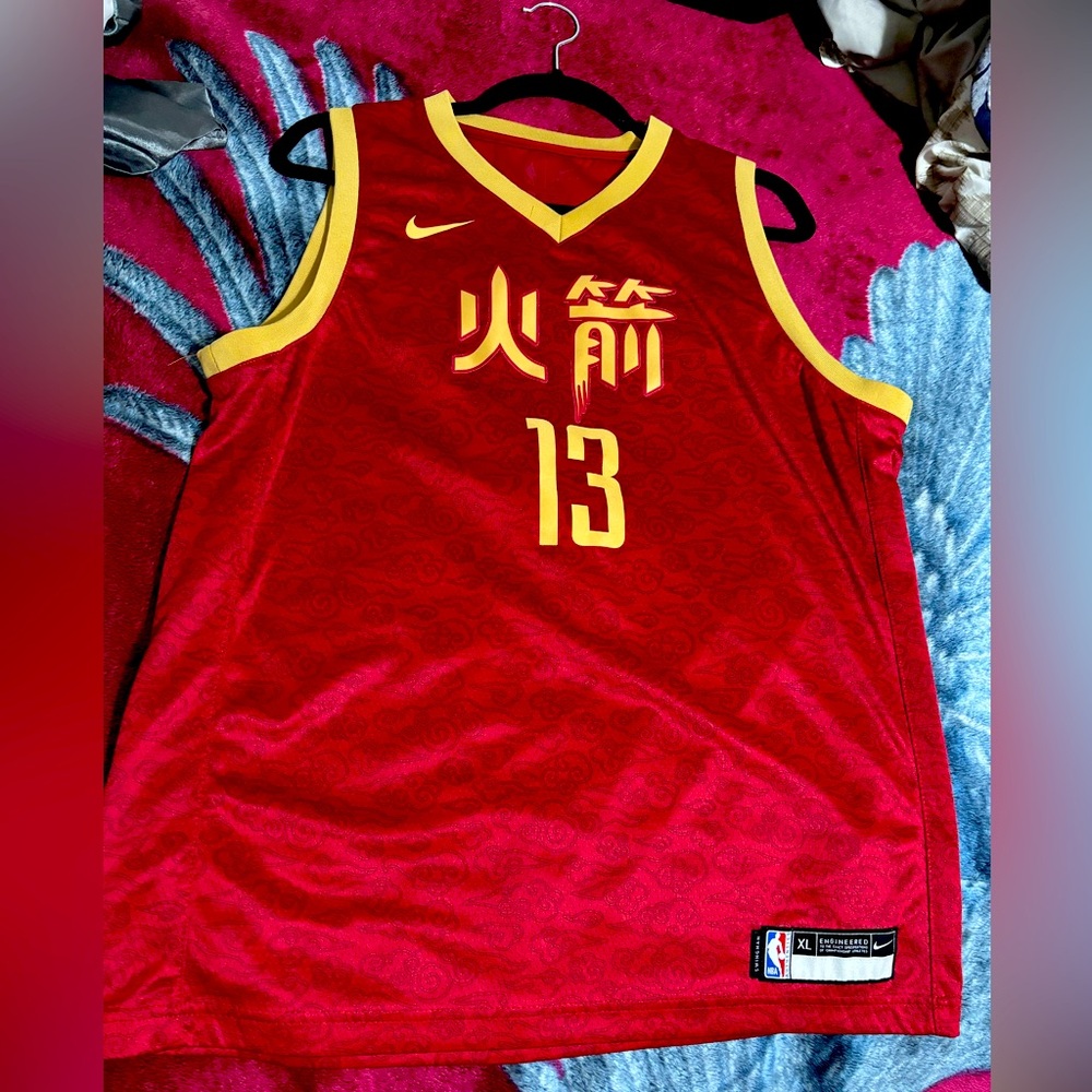 Chinese New Years James Harden Houston Rockets Jersey